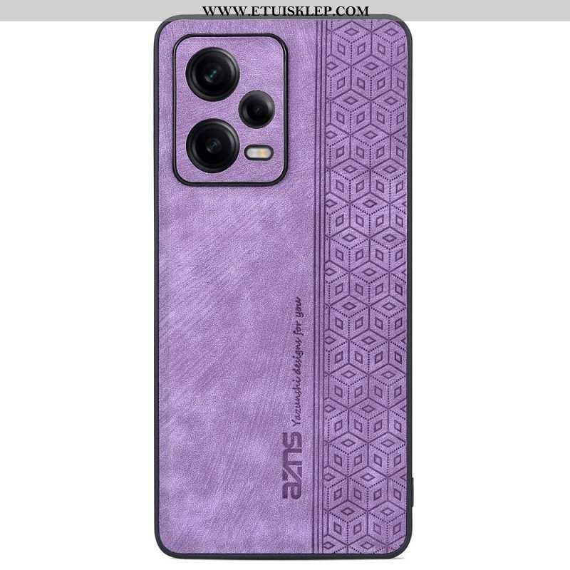 Etui do Poco X5 Pro 5G Efekt Skóry Azns